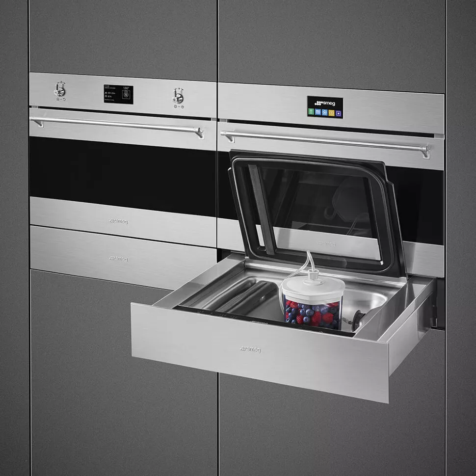 Smeg представил новую линейку вакууматоров с функцией умного запечатывания